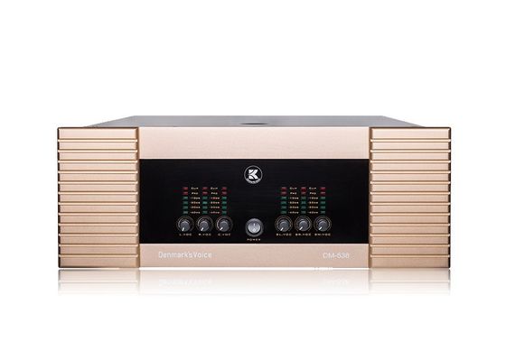 Multifunktionaler Profi-Leistungsverstärker der DM-Serie ohne Lüftergeräusch 103 dB