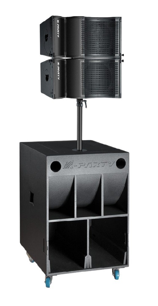 10 Zoll Active Line Array Lautsprecher Vollfrequenz Lautsprecher Ultra-Low Lautsprecher Drei-Kanal V-10/V-18