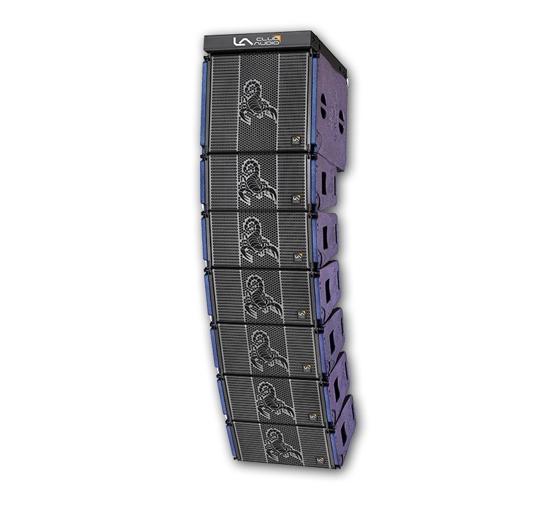 LA-10/LA-18B Line Array Full Range Lautsprecher wasserdichte Polyurehinsprayfarbe