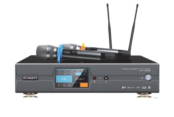 Professioneller Leistungsverstärker der KR-Serie mit drahtlosem Mikrofon 20Hz-20KHz